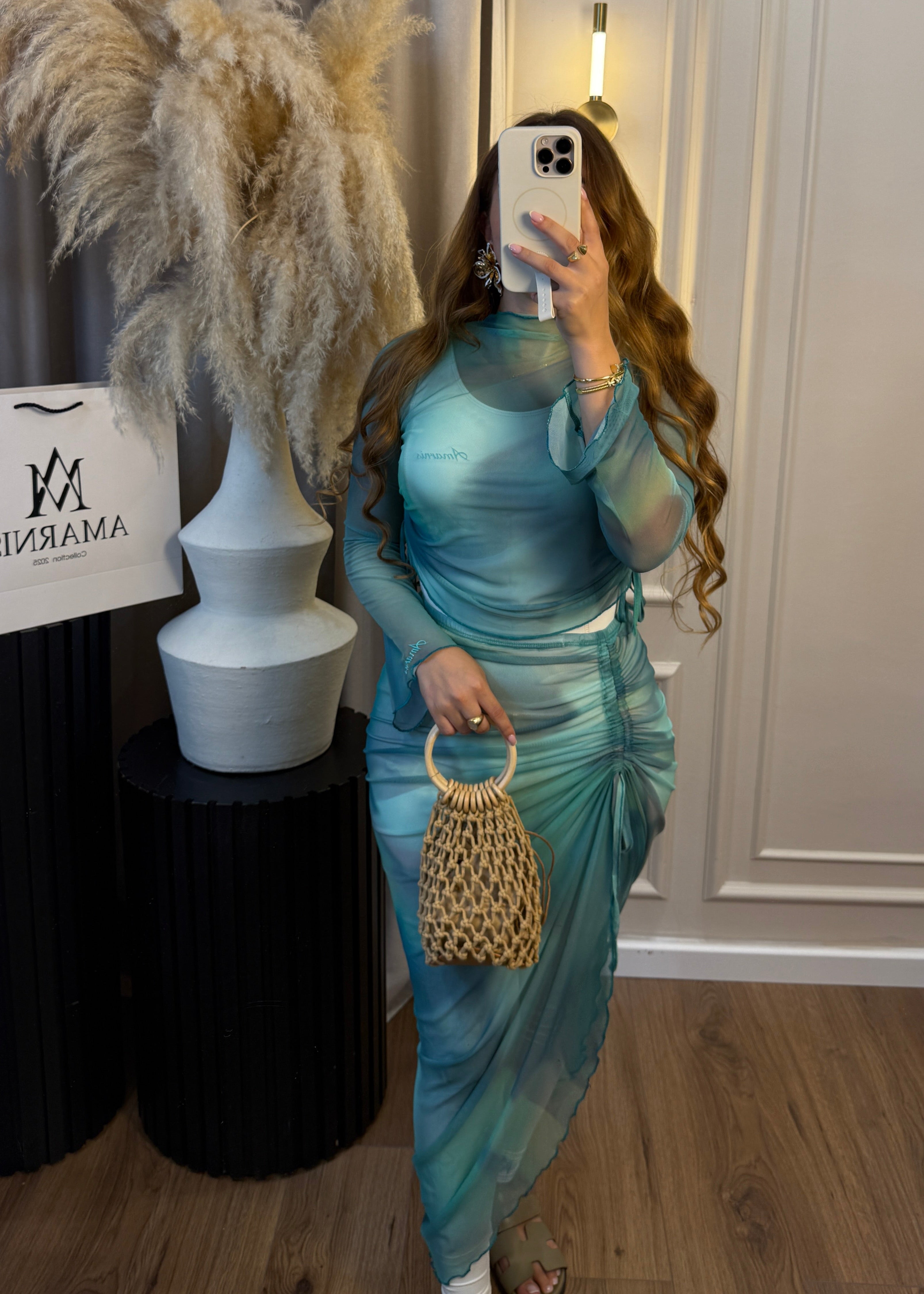 Aqua Signature Crop top