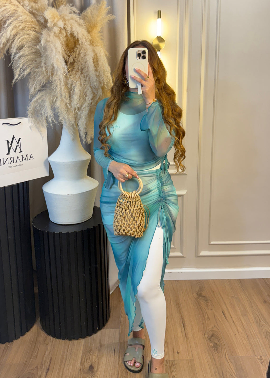 Aqua Signature Crop top