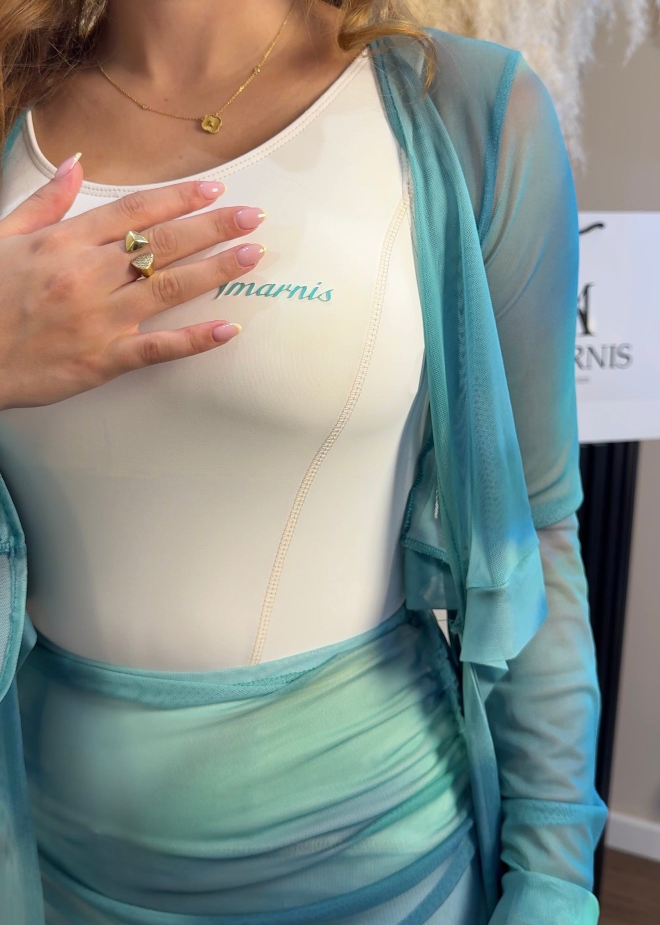 Aqua Signature Cardigan