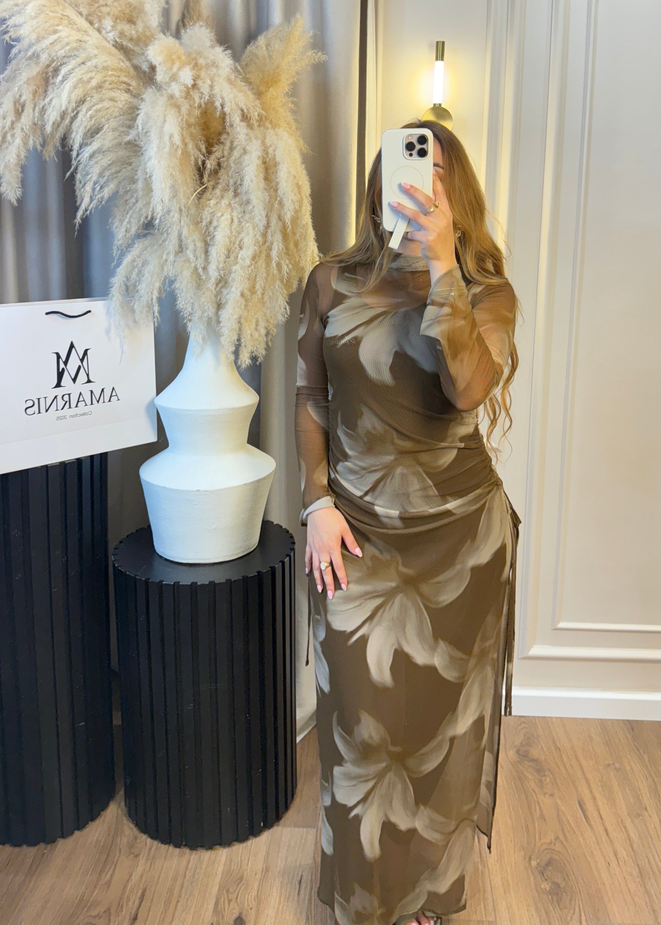 Éclipce florale Robe